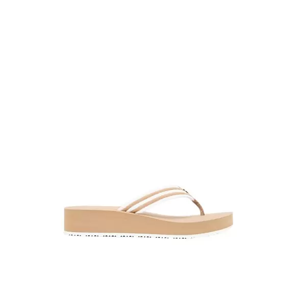 Tommy Hilfiger Stripe Summer Sandal Fw0fw09196rbc - SAFARI CANVAS Female 37