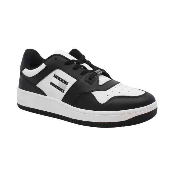 Tommy Hilfiger Tjm Basket Leather Em0em01378 Bds - Sort Male 41