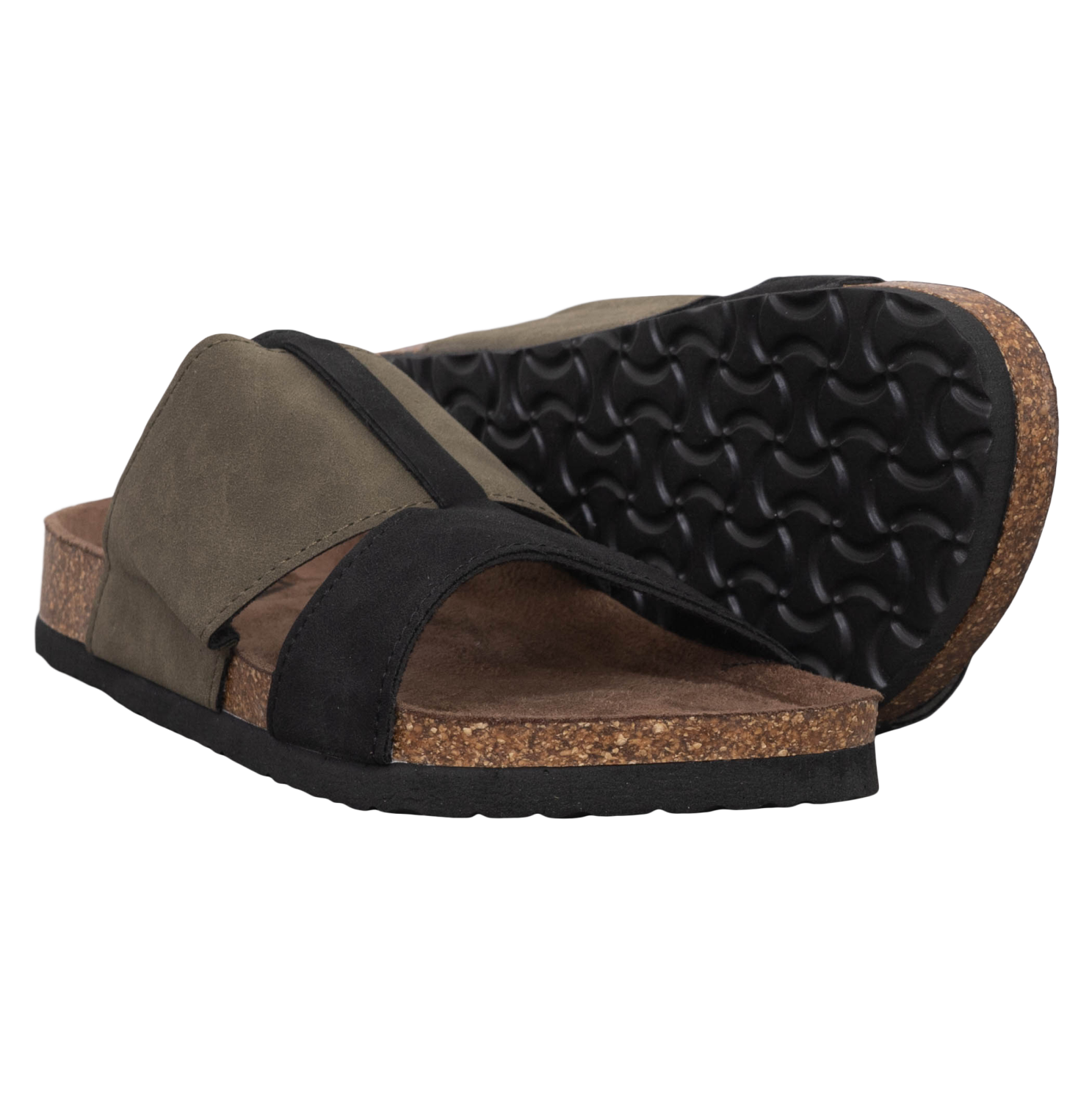 Anyway Dame Sandaler Black Army - Sort  40