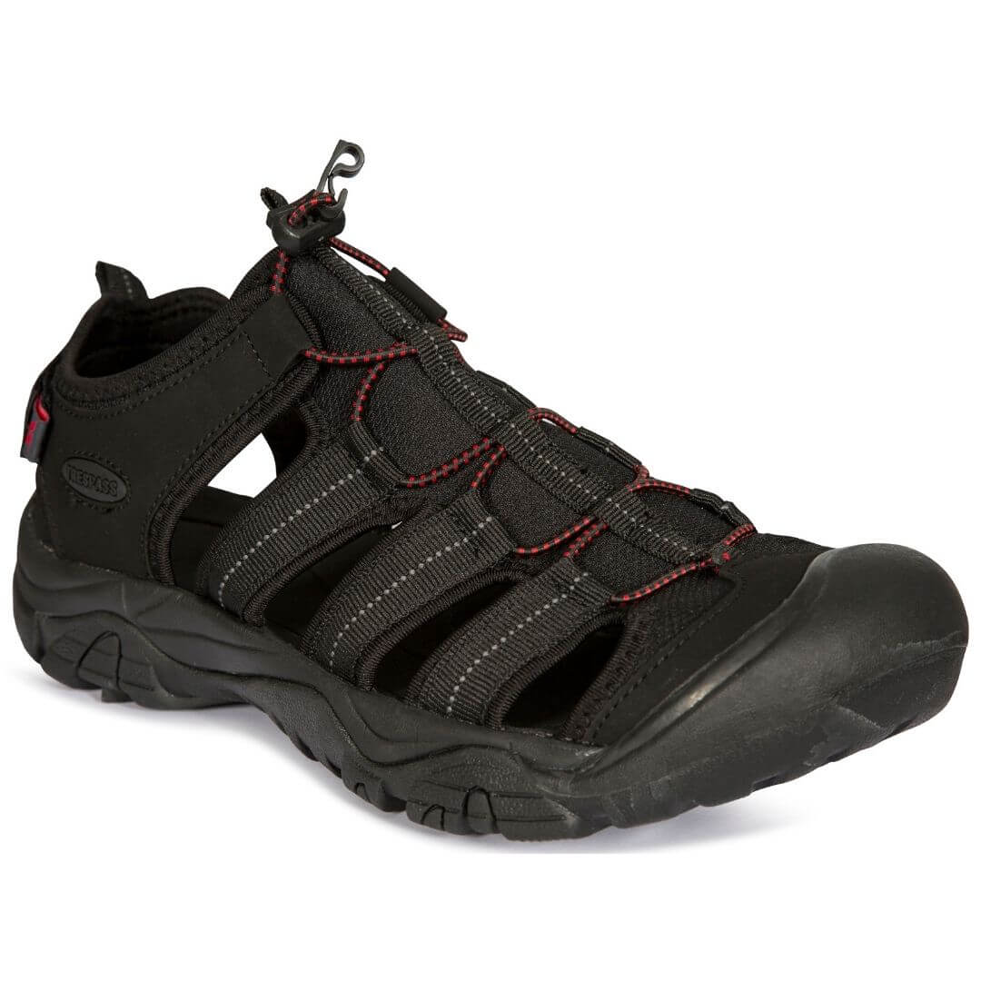 Sandaler Til Mænd Trespass Torrance Sort - Sort  41|42|43|44|45|