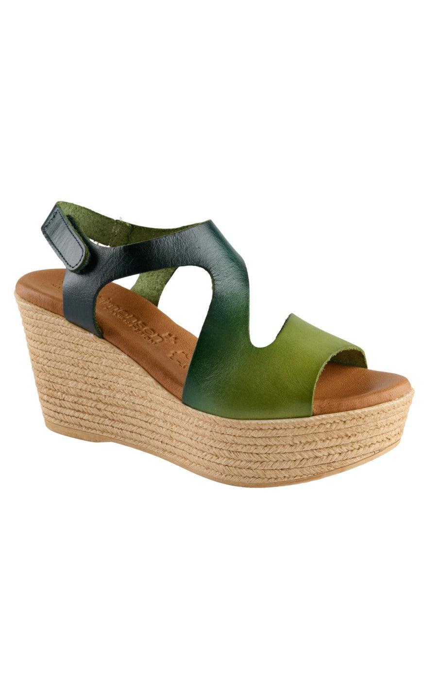 Tim & Simonsen Sandaler Masha Bicolor Kaki -   36