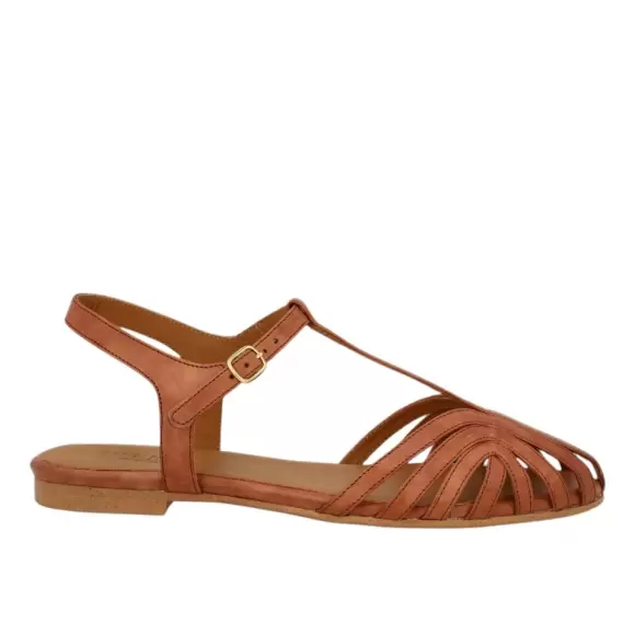 Angulus Flat Sandal With Beautiful 5841 101 1789 - TAN Female 36,5