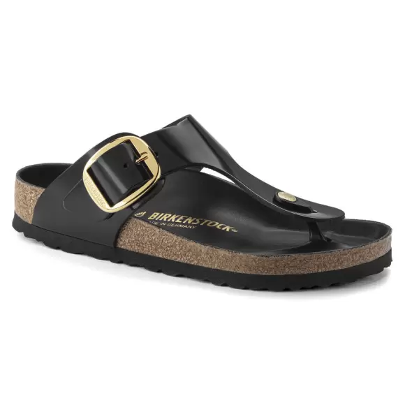 Birkenstock Gizeh Big Buckle 1021469 - Sort Female 41