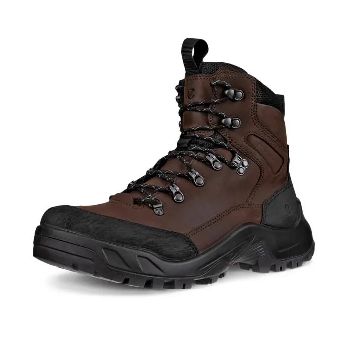 Ecco Offroad Boot Waterproof Herre Mænd Black Mocha Vandrestøvler - Sort  42