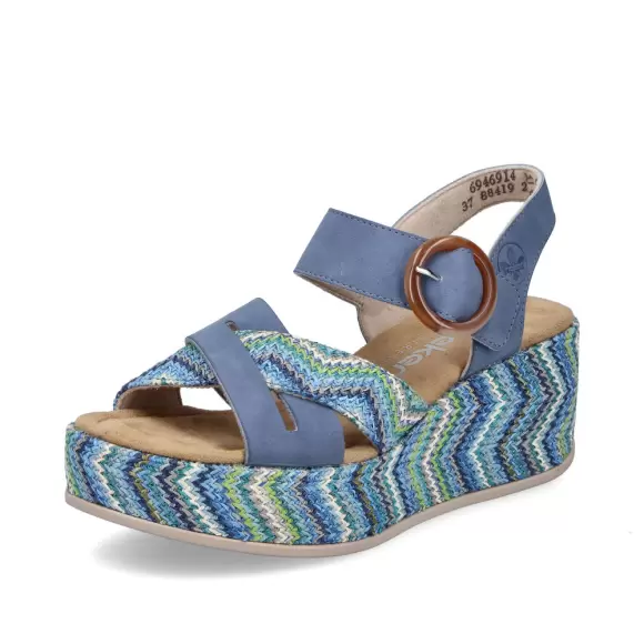 Rieker 69469 - BLUE Female 37