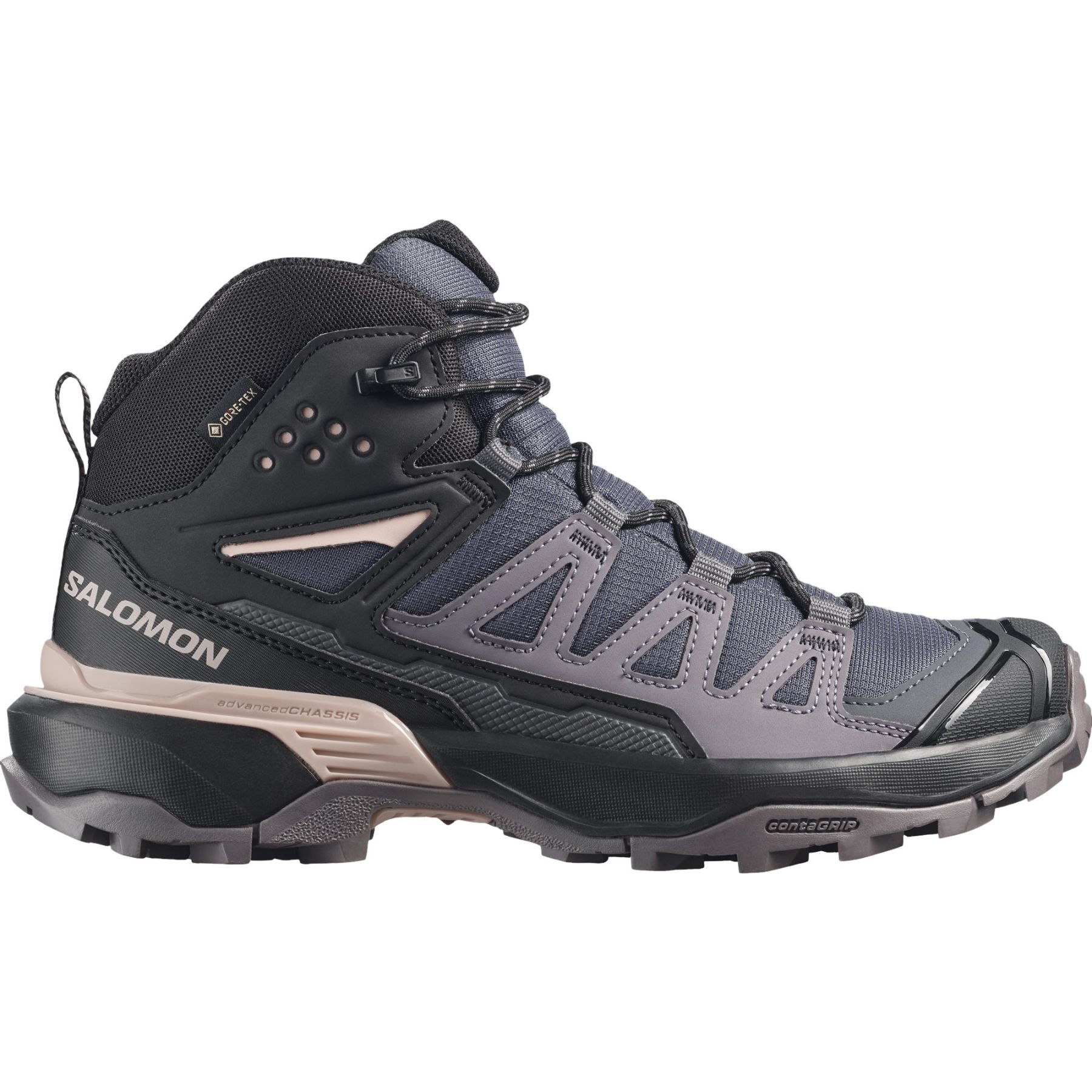 Salomon Ultra 360 Mid Gtx Vandresko Dame Grå - Vandresko Female EU39 / UK6 / US