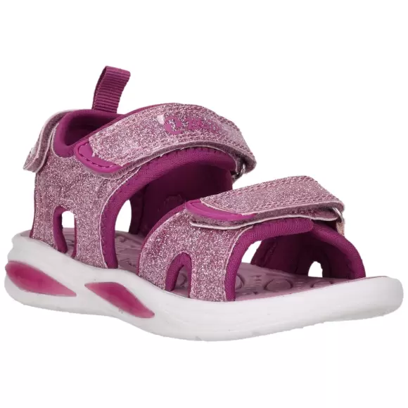 Zigzag Flouer Kids Sandal Lights - KEEPSAKE LILAC Unisex 28