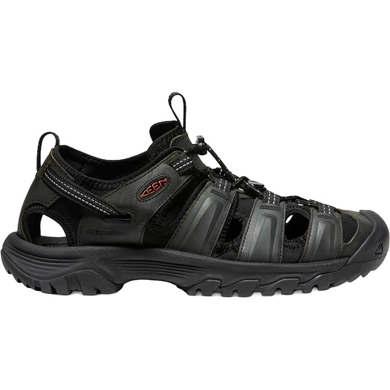 Keen Mens Targhee Iii Sandal Grå Grey Black - Sort  47