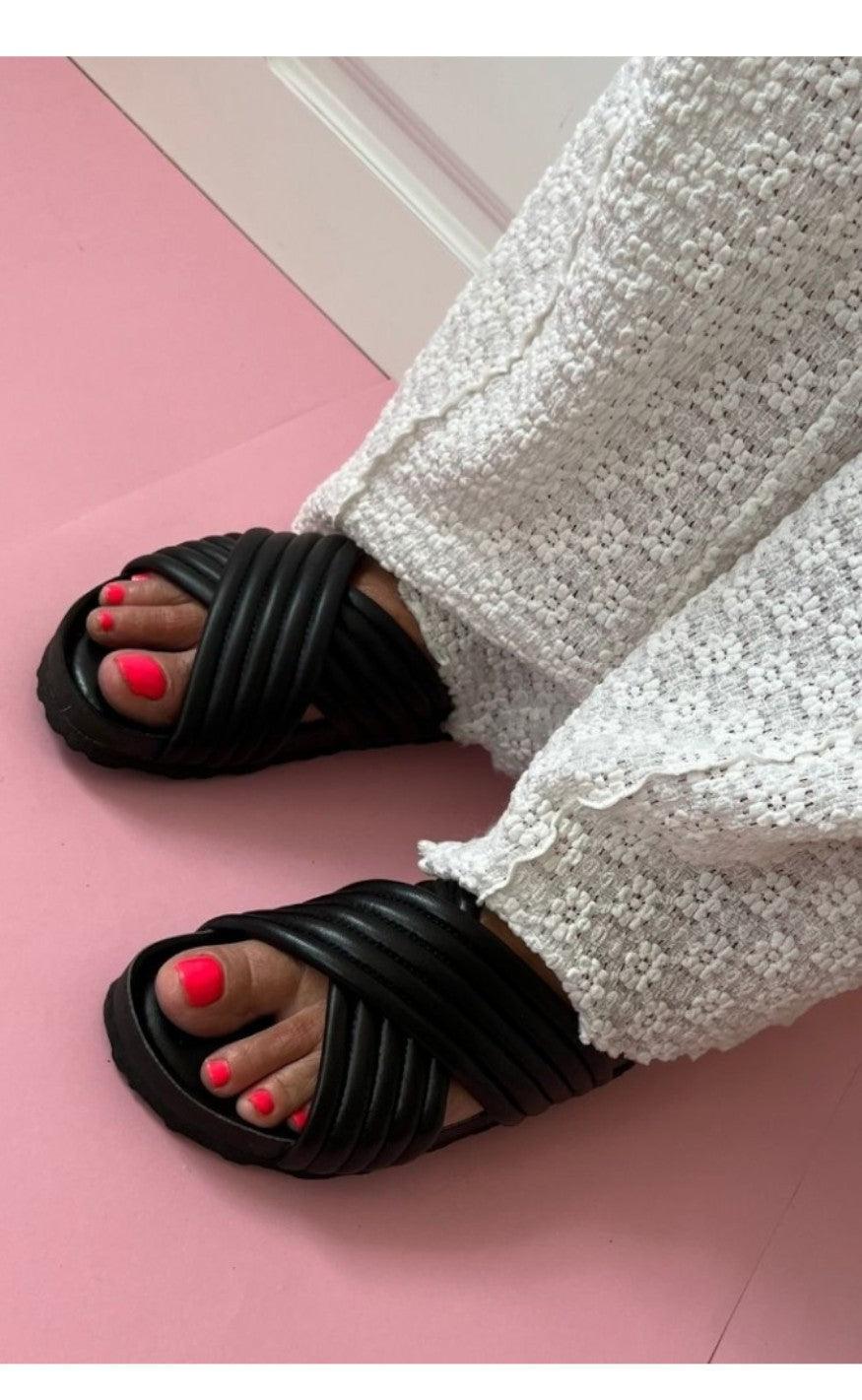 Copenhagen Shoes Sandal Thinking Black - Sort  36