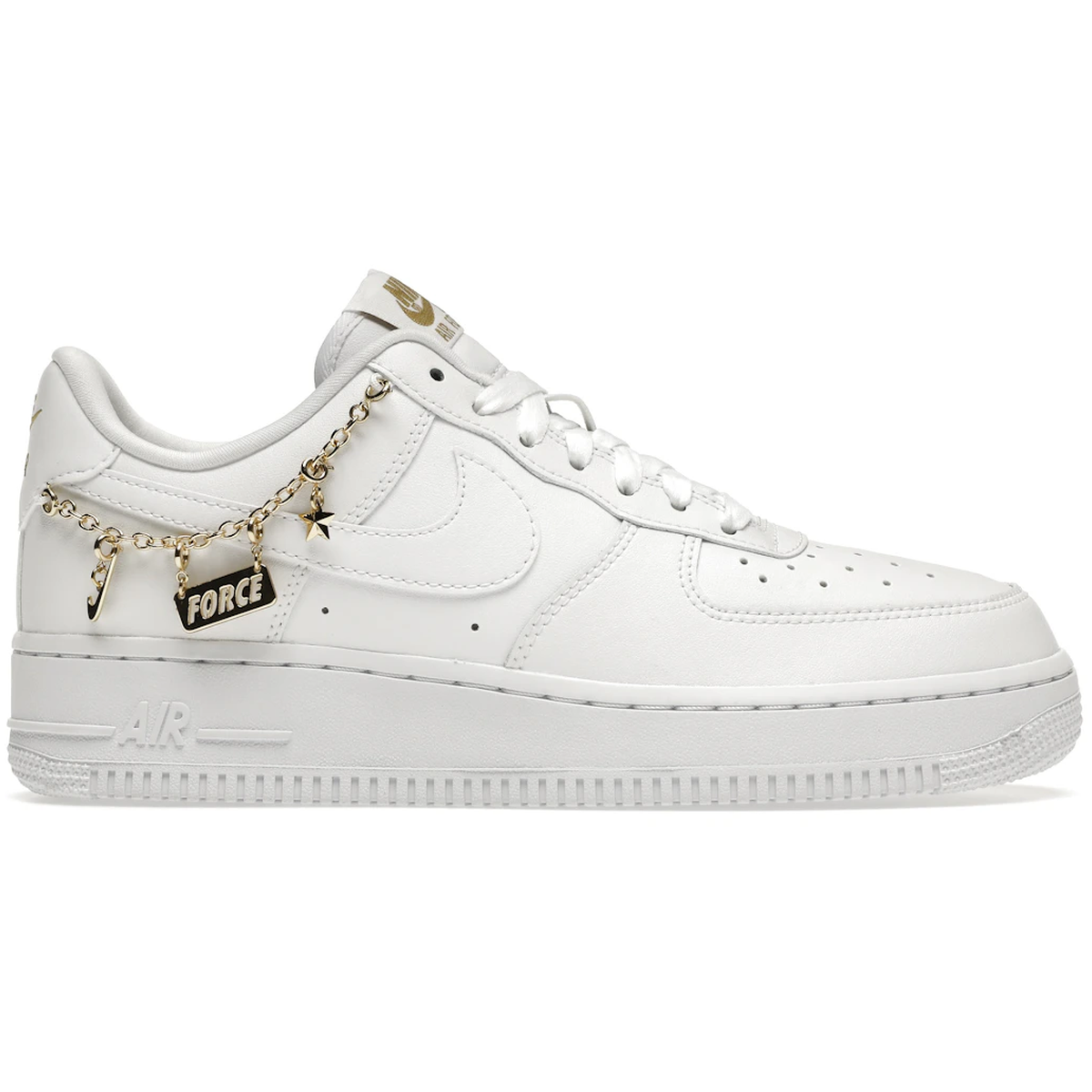 Nike Air Force Low White Pendant - Hvid  36