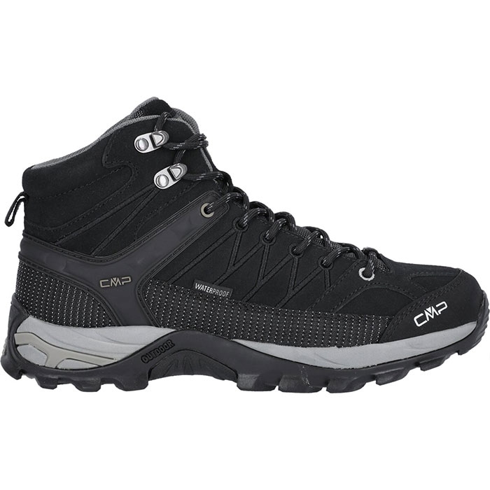 Cmp Rigel Mid Outdoor Herre Mænd Black Grey Vandrestøvler - Sort  44