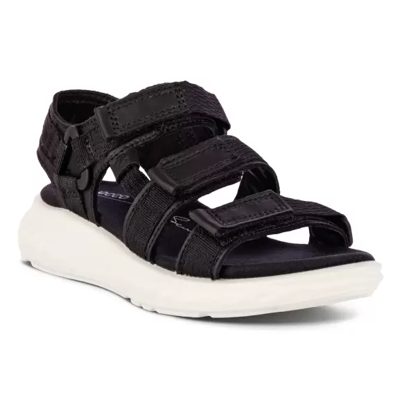 Ecco Lite Sandal Flat 712102 01001 - Sort Unisex 32