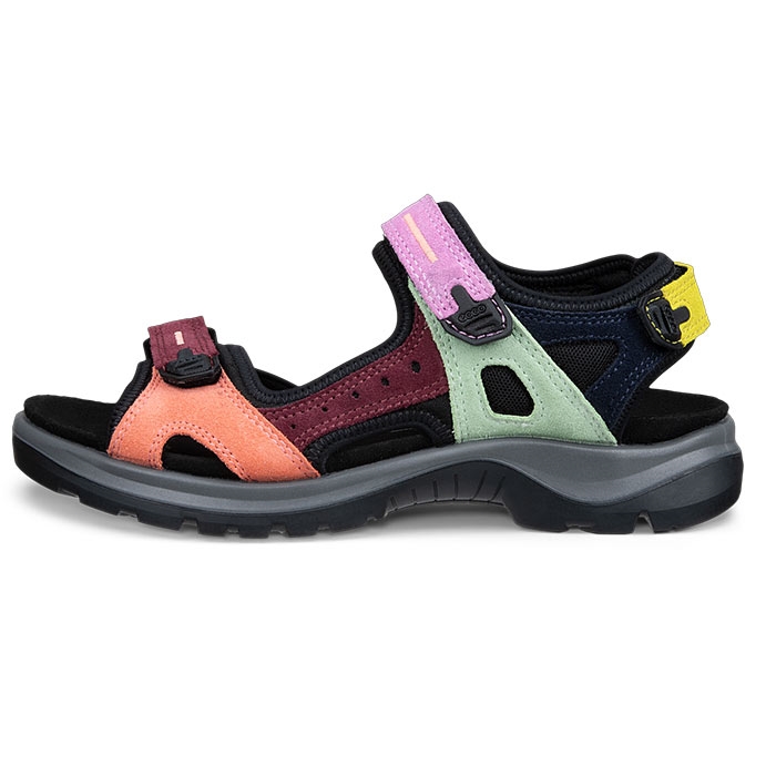Ecco Offroad Yucatan Dame Sandal Multicolor Sandaler -   37