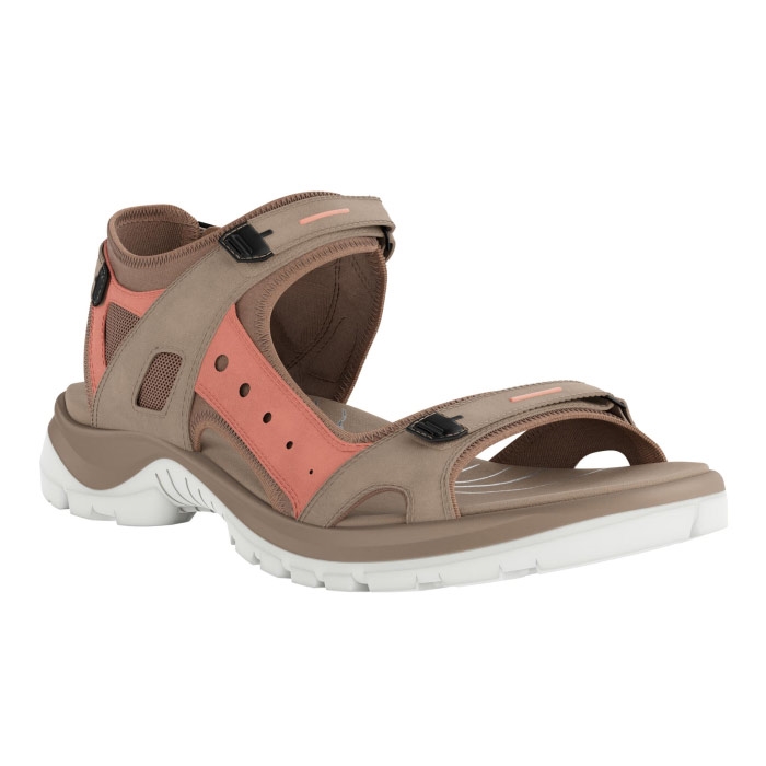Ecco Offroad Yucatan Dame Sandal Nude Sandaler -   36