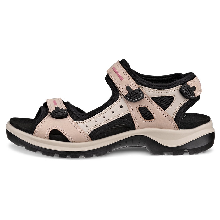 Ecco Offroad Yucatan Dame Sandal Rose Dust Limestone Sandaler -   35