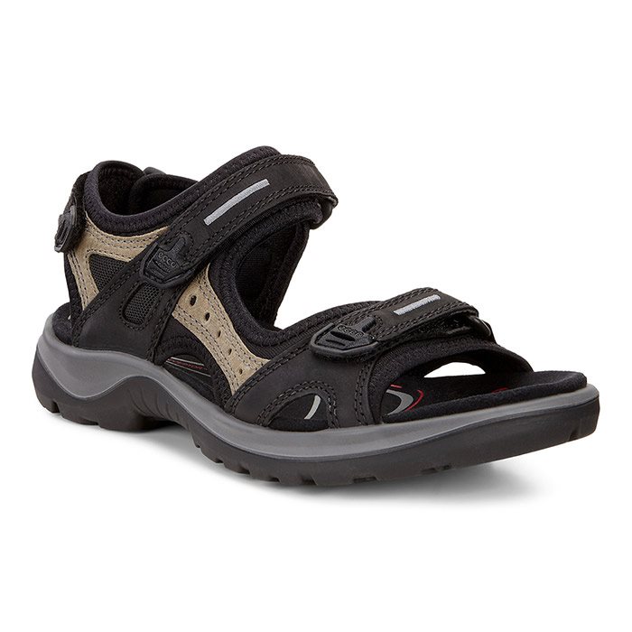 Ecco Offroad Yucatan Dame Sandal Black Mole Sandaler - Sort  35