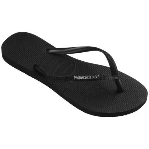Havaianas Slim Glitter Haw4146975 1069 - Sort Female 35/36