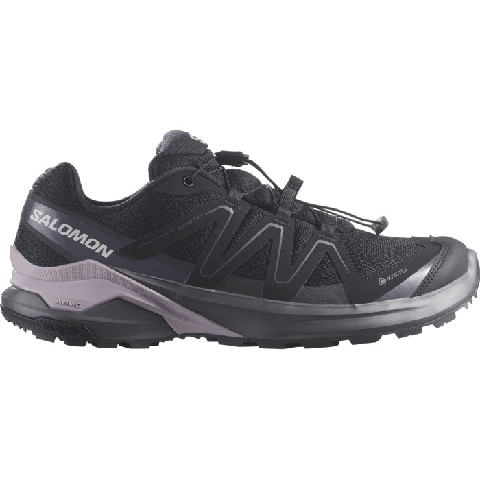 Salomon Examotion Gtx Kvinder Damer Black Nine Iron Nirvana Vandresko - Sort  36