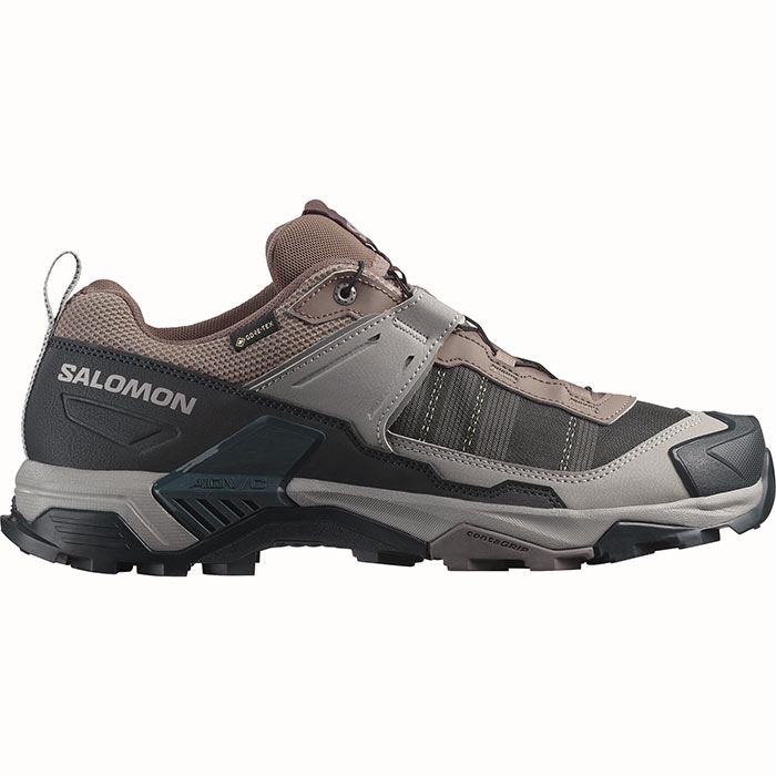 Salomon Ultra Gtx Herre Mænd Iron Navy Gull Vandresko - Vandresko  42 / UK 8