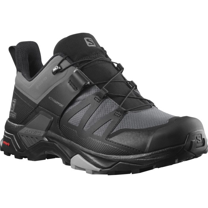 Salomon Ultra Wide Gtx Herre Mænd Magnet Black Vandresko - Sort  UK 7,5