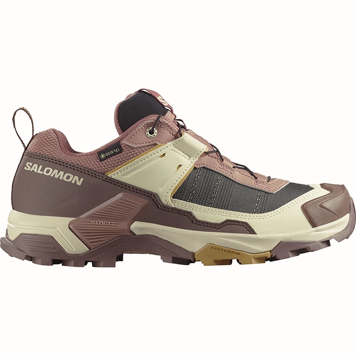 Salomon Ultra Gtx Kvinder Damer Burlwood French Roast Vandresko - Vandresko  38 / UK 5