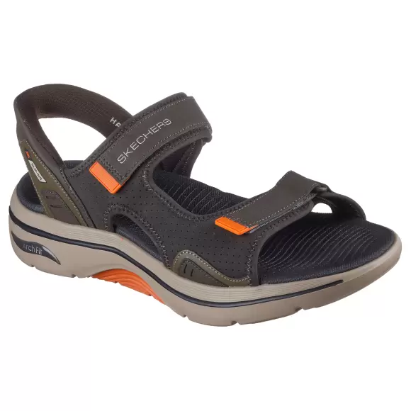 Skechers Walk Arch Fit Sandal 229391 Olv - OLIVE Male 46