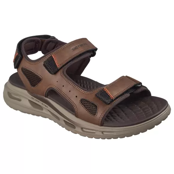 Skechers Relaxed Fit: Orvan Gamble 211371 Brn - BROWN Male 41