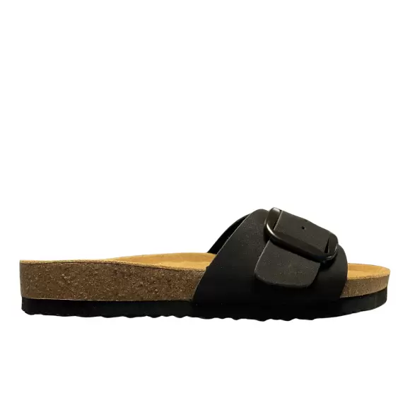 Skvulp Biosandal Big Buckle 2004 Sort - Sort Female 36