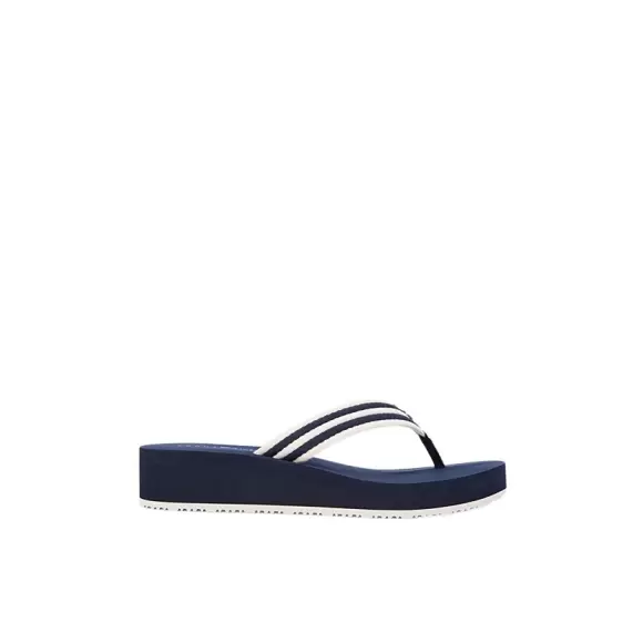Tommy Hilfiger Stripe Summer Sandal Fw0fw09196dw6 - SPACE BLUE Female 36