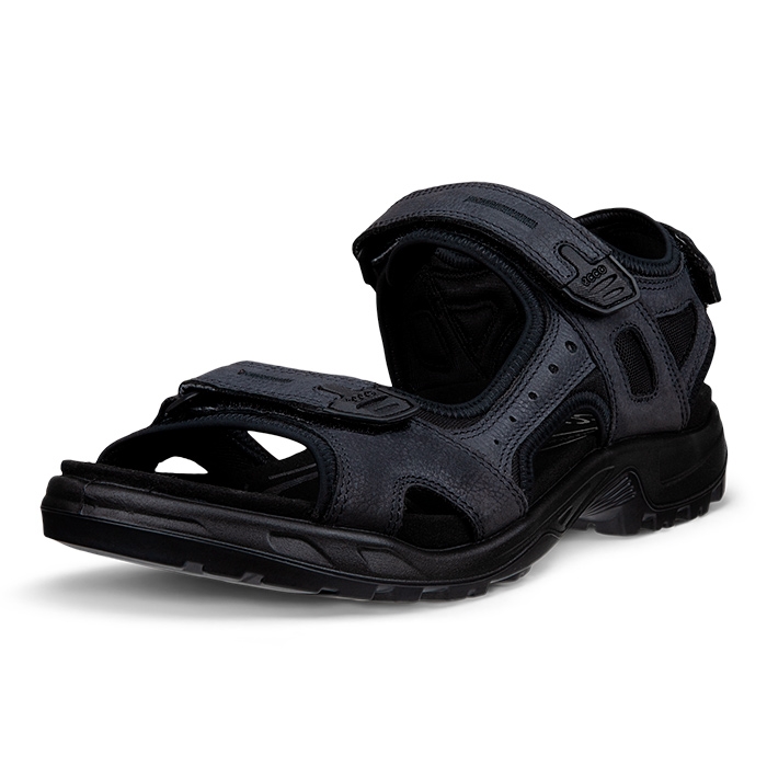 Ecco Offroad Yucatan Herre Mænd Sandal Black Sandaler - Sort  42