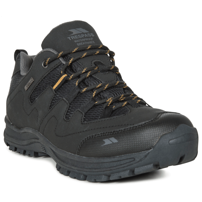 Vandrestøvler Herre Finley Low Cut Str & Tilbage - Sort  42