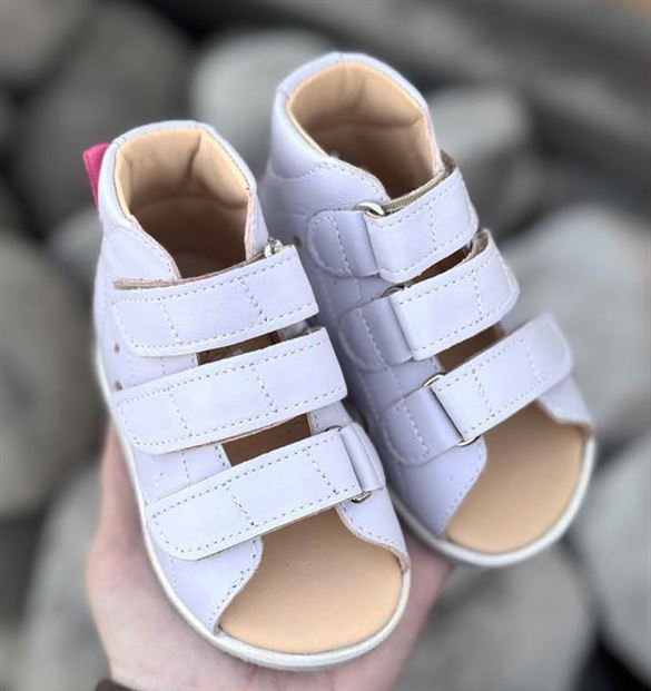 Aurelka Sandal Lys Lilla Sandal Med Ekstra Støtte -
