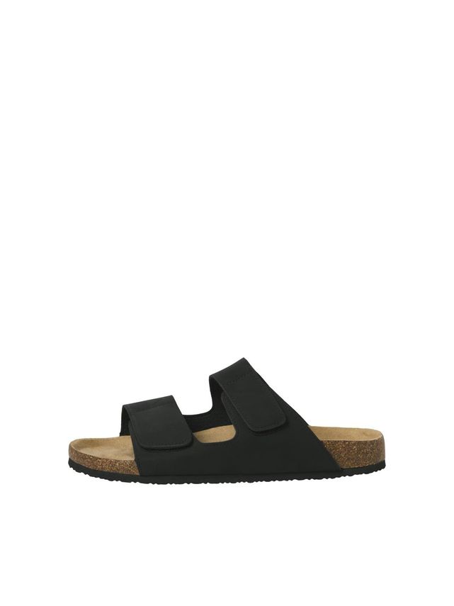 Jfwcentral Strap Sandal - Sort Male 40