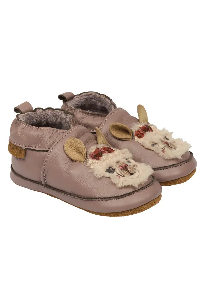 Læder Slipper Twilight Mauve Mdr -   36-48 MDR.