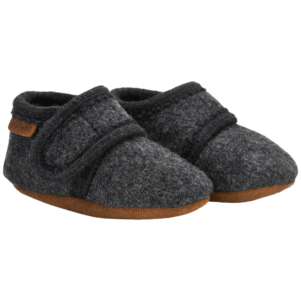 Baby Wool Slippers 1223 - Grå  25/26