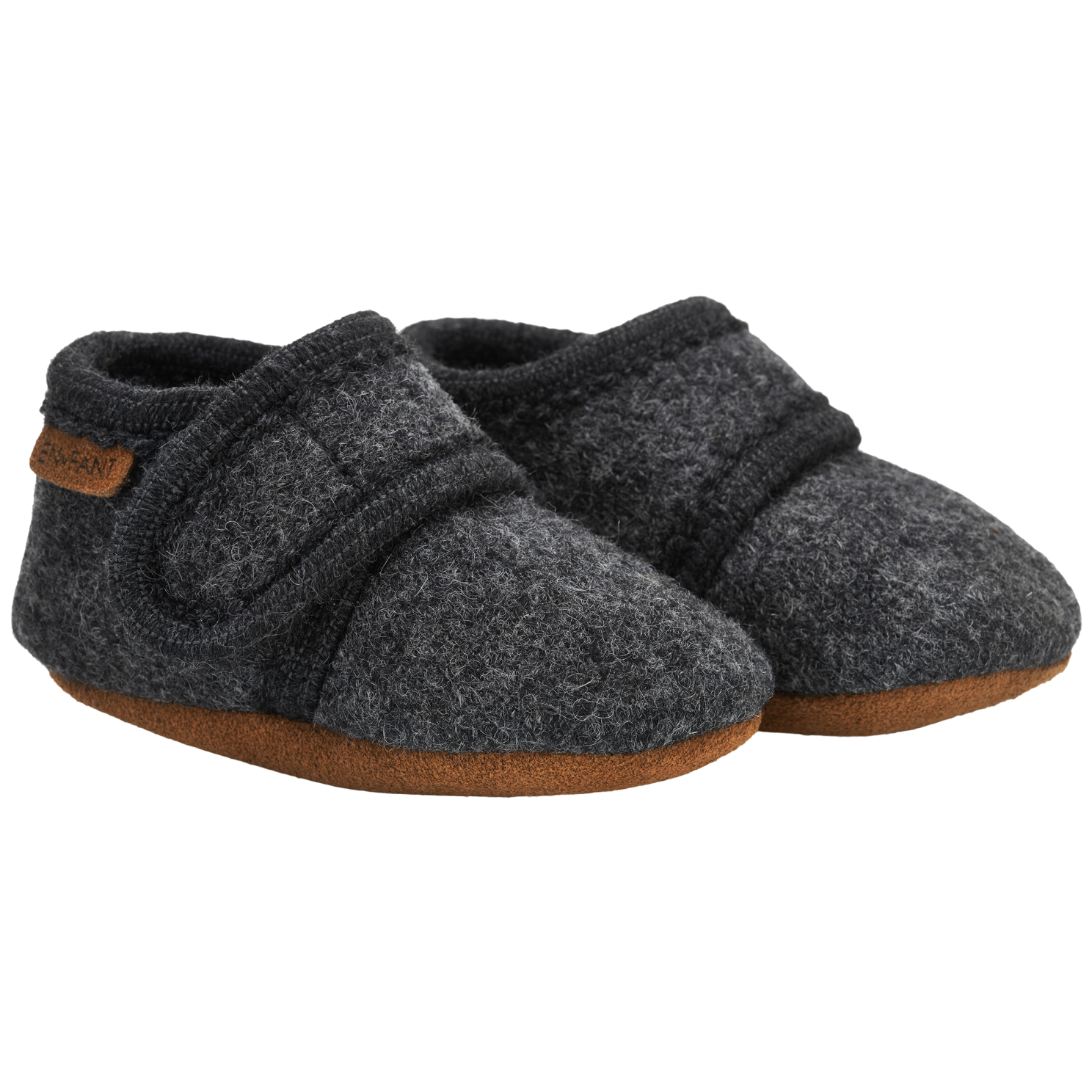 Fant Børne Futter Uld Dark Grey Melange - Dark Grey Melan  27/28