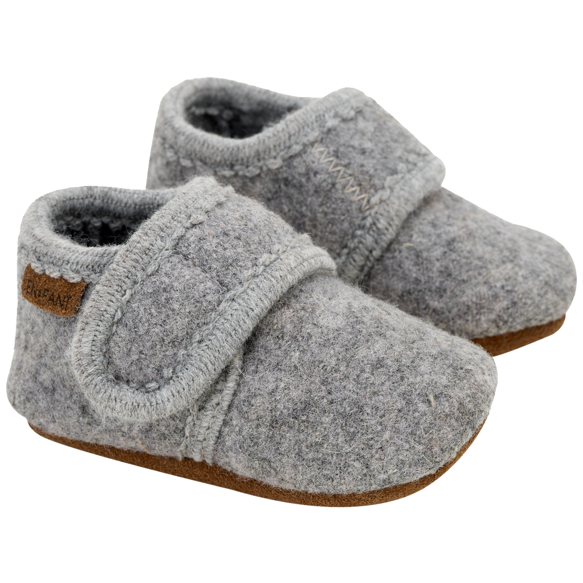 Fant Børne Futter Uld Grey Melange - Grey Melange  27/28