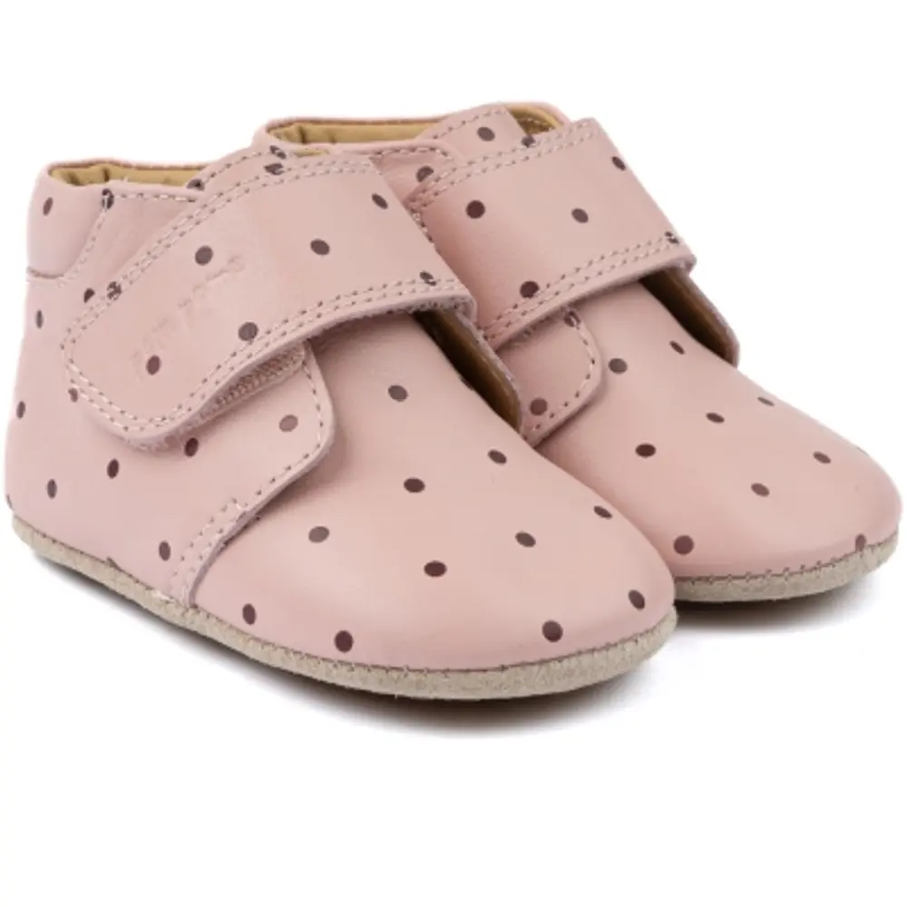 Begynder Velcro Print Dusrosedot - Lyserød  23