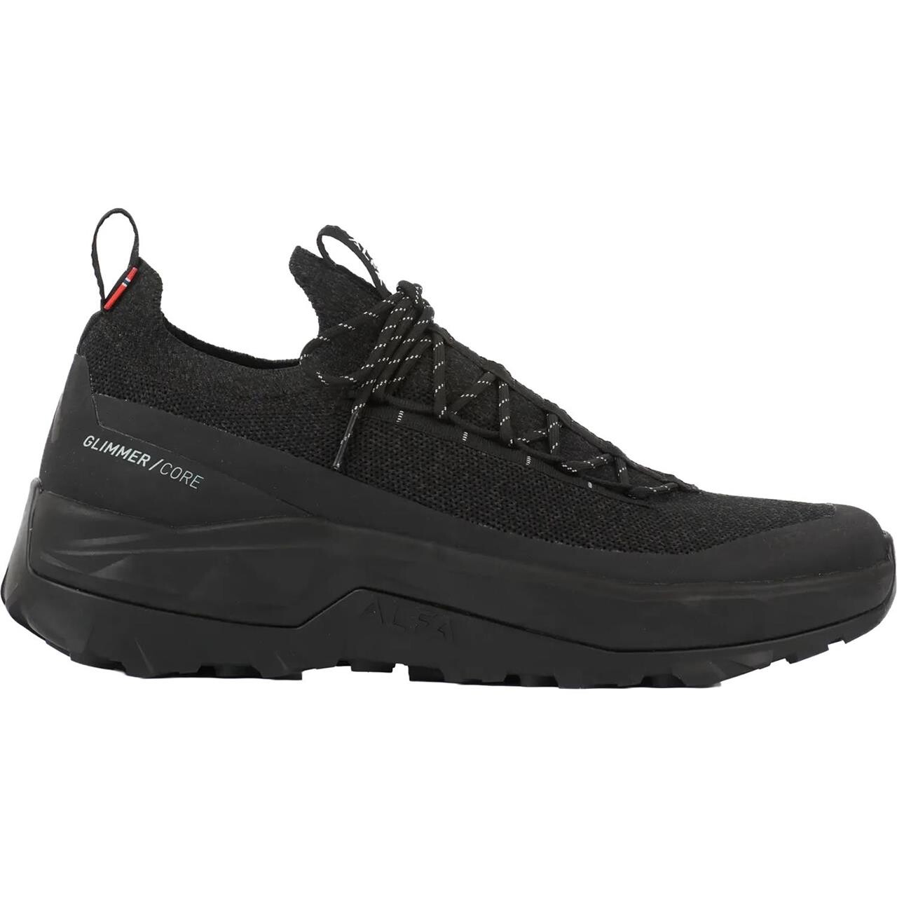 Alfa Mens Glimmer Core Sort Black - Sort  42