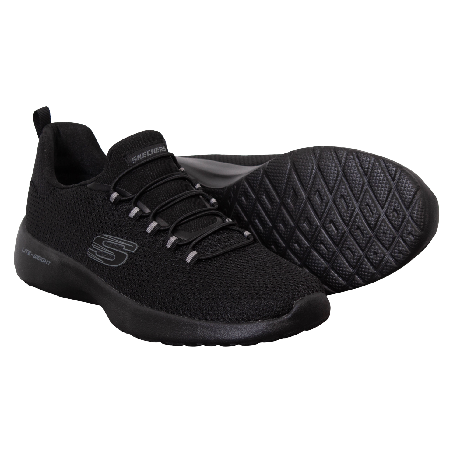 Skechers Dynamight Herre Sneakers Bbk - BBK  46