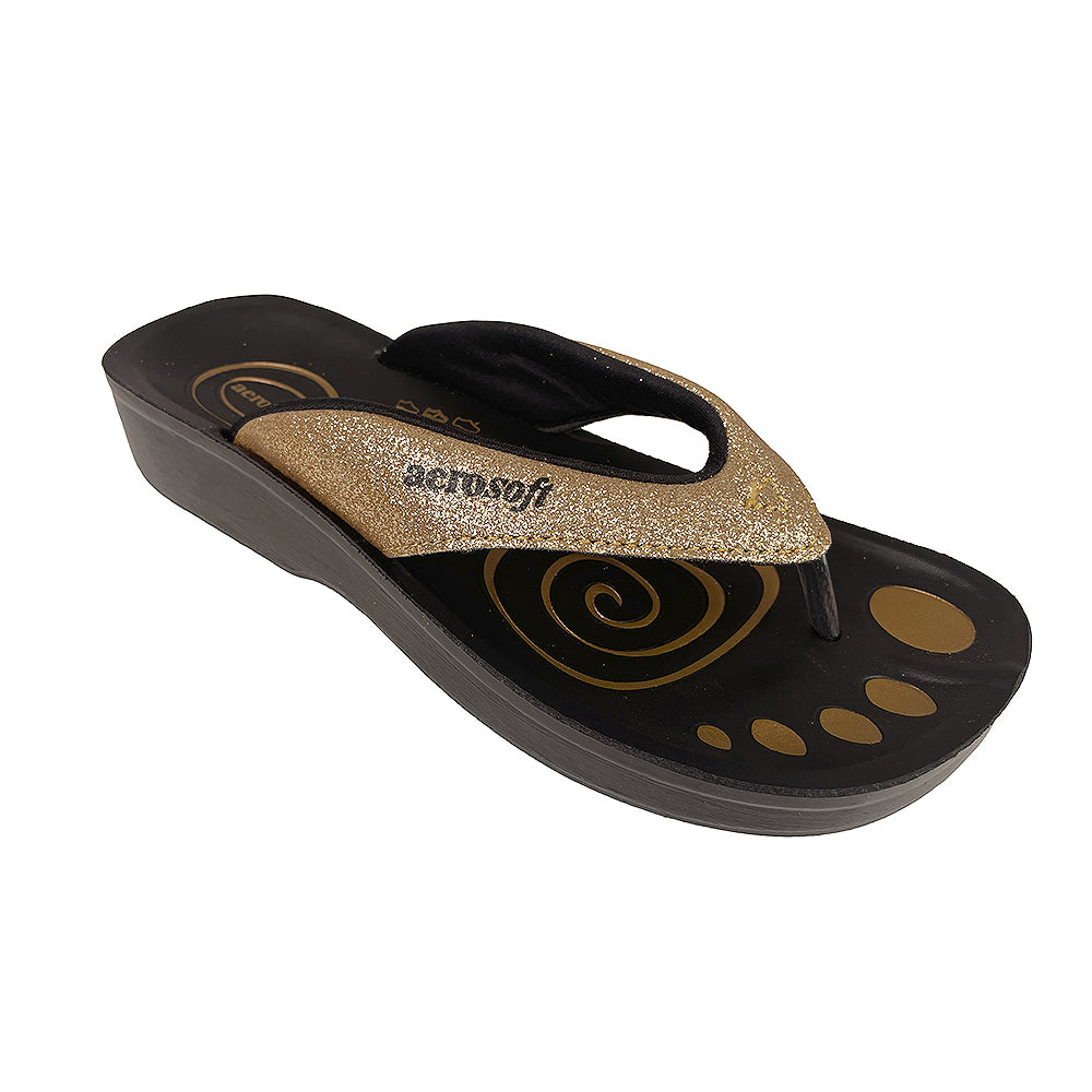 Sandaler Aerosoft Model 825 Glimmer Orange -   38