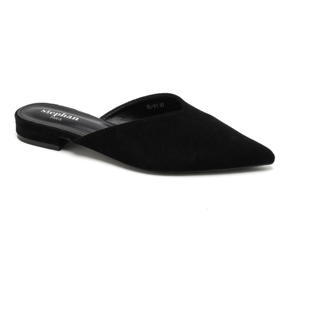 Alphonsine Dame Slip Sandaler Black - Sort Female 36