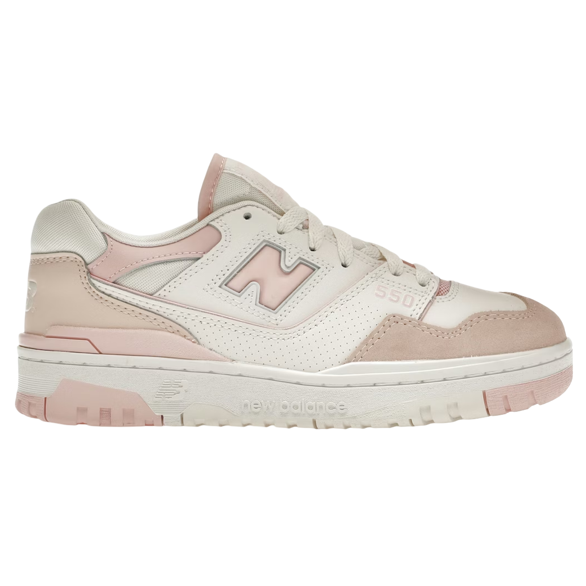 New Balance 550 White Pink - Hvid  36