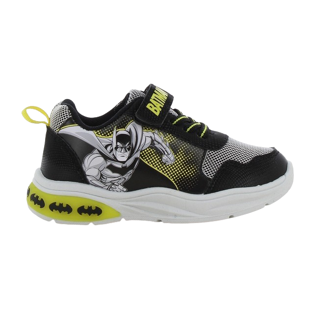Batman Børne Sneakers Blink Sort Grå - Sort/Grå  27