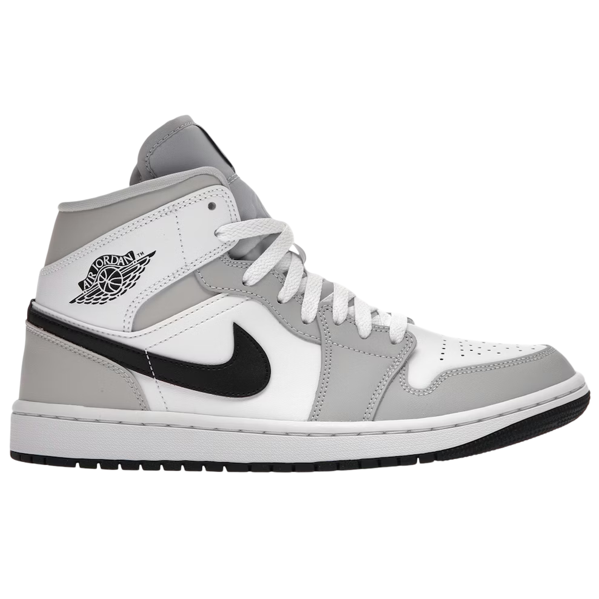 Air Jordan Mid Light Smoke Grey -   35.5