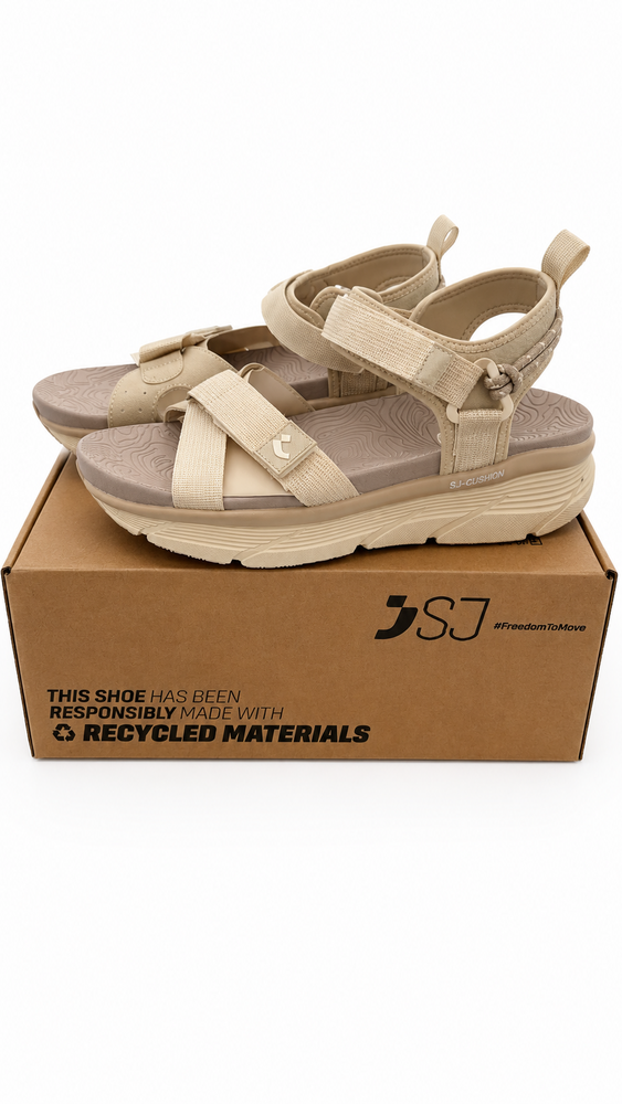 Sandal Athleisure Beige Ølholm -   38