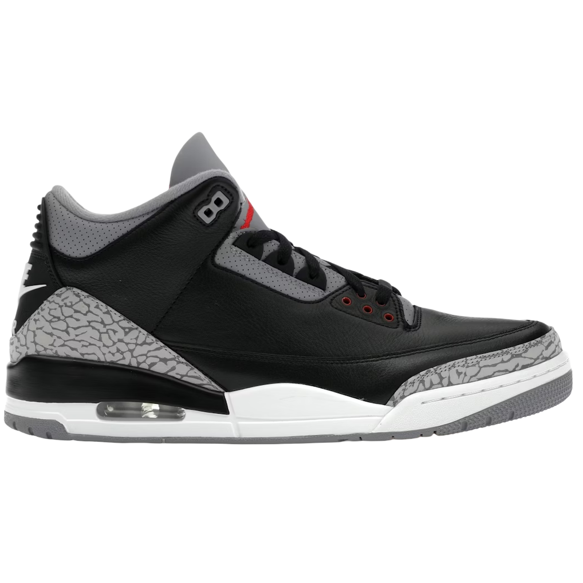 Air Jordan Retro Black Cement - Sort  36