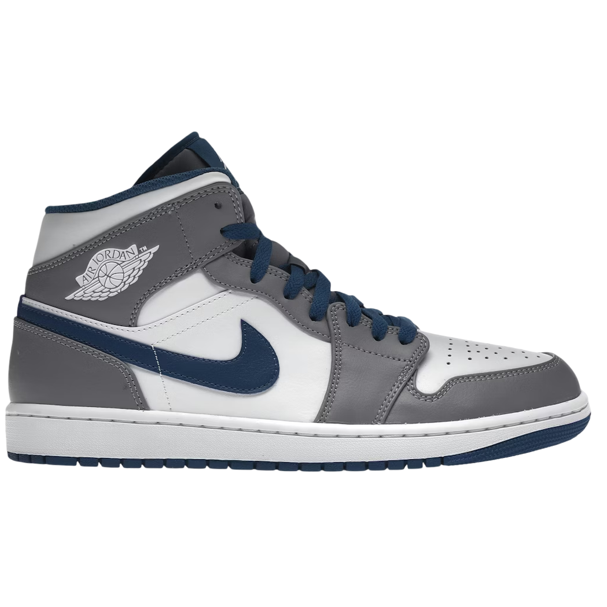 Air Jordan Mid True Blue -   38.5