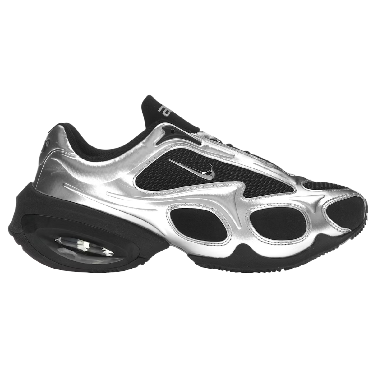 Nike Air Max Muse Black Metallic Silver - Sort  35.5
