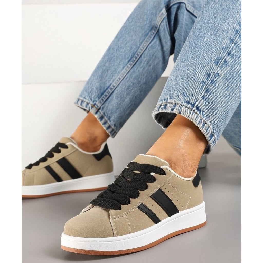 Ginette Dame Sneakers 123 Apricot -  Female 36